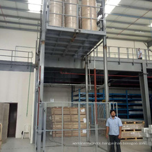 Hydraulic vertical electric goods lift warehouse hydraulic cargo lift price
